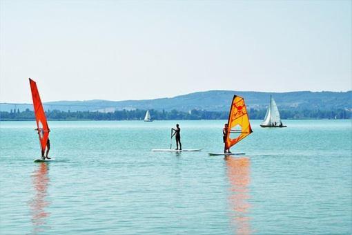 Villa-Negra Retro Panzio Balatonfoldvar Bagian luar foto